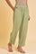 Mint Green Box Pleated Straight Pants