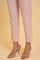 Light Pink Lace Slim Pants