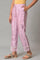 Light Purple Organza Insert Slim Pants