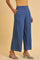 Blue Crinkle Parallel Pants