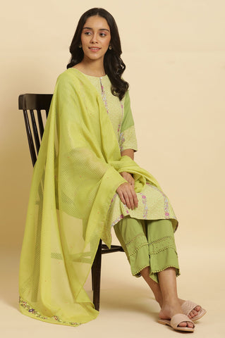 Green Kota Dupatta