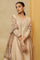 Beige Dori Embroidered Cotton Silk Kurta