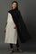 Black Yard Dyed Pure Cotton Soft Dupatta