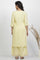 Yellow Embroidered Kurta And Pants Set