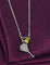 Swarovski Crystal Multi colour Martini Spark Chain Pendant