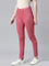 Women Solid Coral Super Stretch Jeggings