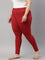 Cherry Cotton Stretch Ankle Length Leggings