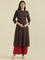 Viscose Ajrakh Print A-Line Kurta