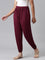 Girls Solid Medium Violet Harem Pants