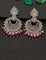 Zircon Dangler Earrings