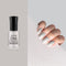 One Stroke Premium Nail Enamel Silver Sand # J01 8ML