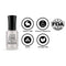 One Stroke Premium Nail Enamel Silver Sand # J01 8ML