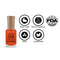 One Stroke Premium Nail Enamel One Stroke Orange Treat  #J65  8ml