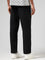ETA Self Black Cotton Relaxed-Fit Low-Rise Chinos