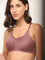 Wunderlove Brown Self-Patterned Bra