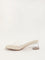 LUNA BLU Ivory Heel Sandals