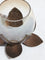 Westside Home Brown Lotus Tealight Candle Stand