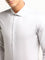 WES Formals Grey Solid Ultra Slim Fit Shirt