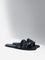 LUNA BLU Black Slides