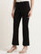 Wardrobe Black Straight-Leg Trousers