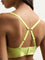 Superstar Lime Seam-Free Invisible Padded Triangle Bra