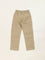 Y&F Kids Khaki Mid-Rise Trousers