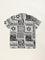 Y&F Kids Black Geometrical Print Shirt