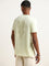 Nuon Lime Cotton Slim Fit T-Shirt