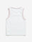 Y&F Kids White Ribbed Top