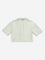 Y&F Kids Green Seersucker Striped Cotton Shirt