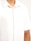 Ascot Off-White Solid Cotton Blend Relaxed Fit Shirt