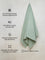 Westside Home Light Sage Self-Striped Luxe Bath Towel