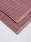 Westside Home Dusty Pink Self-Striped Luxe Ripple Face Towels (Set of 2)