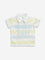 HOP Baby Multicolour Striped Collared T-Shirt