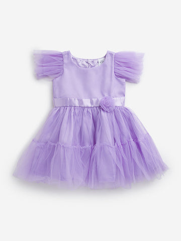 HOP Kids Lavender Tulle Dress