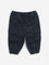 HOP Baby Navy Mid-Rise Cotton Blend Joggers