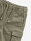 HOP Baby Sage Mid-Rise Cotton Cargo Joggers