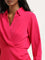 Wardrobe Fuchsia Wrap Shirt Dress