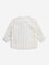 HOP Baby Beige Stripe Printed Cotton Shirt