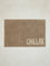 Westside Home Brown Text Printed Bathmat