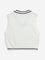 Y&F Kids White Knit-Textured Sweater