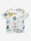 Y&F Kids Multicolour Graphic Printed Cotton T-Shirt