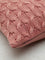 Westside Home Dusty Rose Knit Textured Cushion Cover