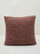 Westside Home Burgundy Woven-Textured Cushion Cover