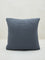 Westside Home Navy Knit Textured Cushion Cover