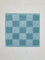 Westside Home Dusty Blue Checkered Design Face Towel (Set of 2)