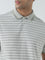 WES Casuals Sage Striped Relaxed-Fit Polo T-Shirt