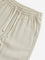 HOP Kids Beige Mid-Rise Cotton Blend Trousers