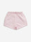 HOP Kids Pink Text Design Mid-Rise Shorts