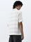 Nuon Off-White Striped Relaxed-Fit Shirt